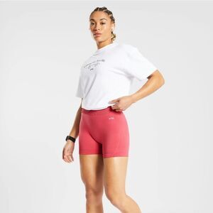 AYBL Balance V2 Dusty Rose Pink Seamless Athletic Shorts - Size Small